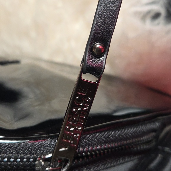 Versace Parfums NWOTs Black Medusa Backpack - Picture 13 of 16